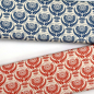 Preview: Stoffgeschwister ST10217 ST10218 Tilda Quilt Collection Tom Finnanger Lazy Days Collection blau weiß abstrakte Blumen Baumwolle Webware Meterware